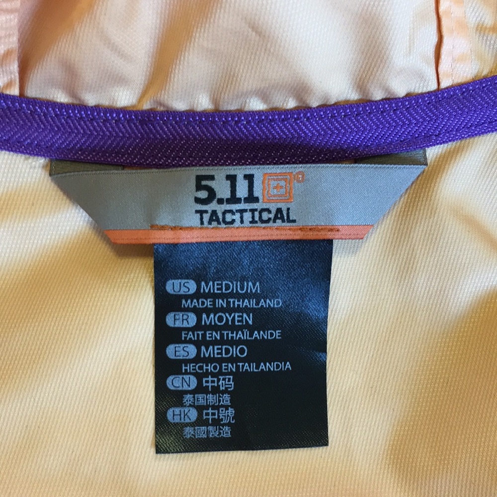 5.11 Tactical Women's Cascadia Windbreaker Packable Jacket - Picture 11 of 13